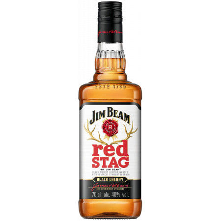 Виски Jim Beam Red Stag (Джим Бим Рэд Стаг Вишня) 1 литр
